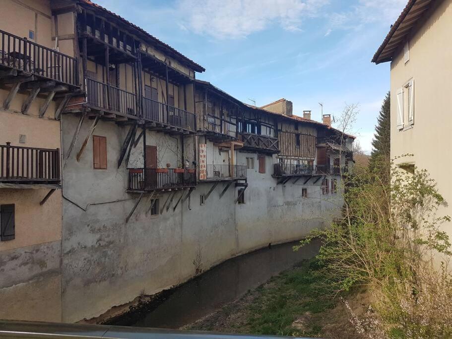 Daumazan-sur-Arize Mon Chalet En Ariege Avec Piscine מראה חיצוני תמונה
